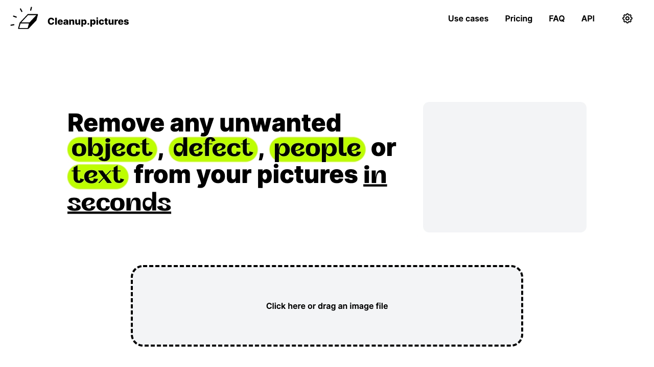 Cleanup.pictures & Clipdrop