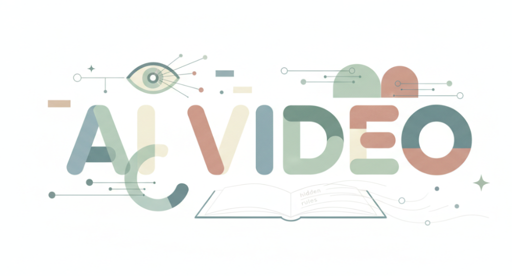 视频AI生成的“潜规则”：懂的人已经悄悄甩开差距