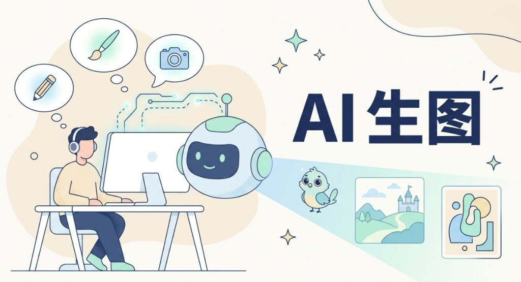 还在手动P图?AI已经可以根据你的想法,自动生成图片了